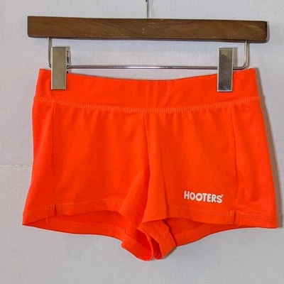Hooters Niña Corta Mujer XS Auténtico Uniforme Camarera Trabajadora Naranja Mini  Foto 1 de 4
