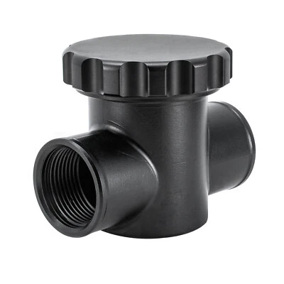 AF64-2043 Billet Radiator Coolant Filter Black Fits Radiator Hose Upgraded - image 1 of 4