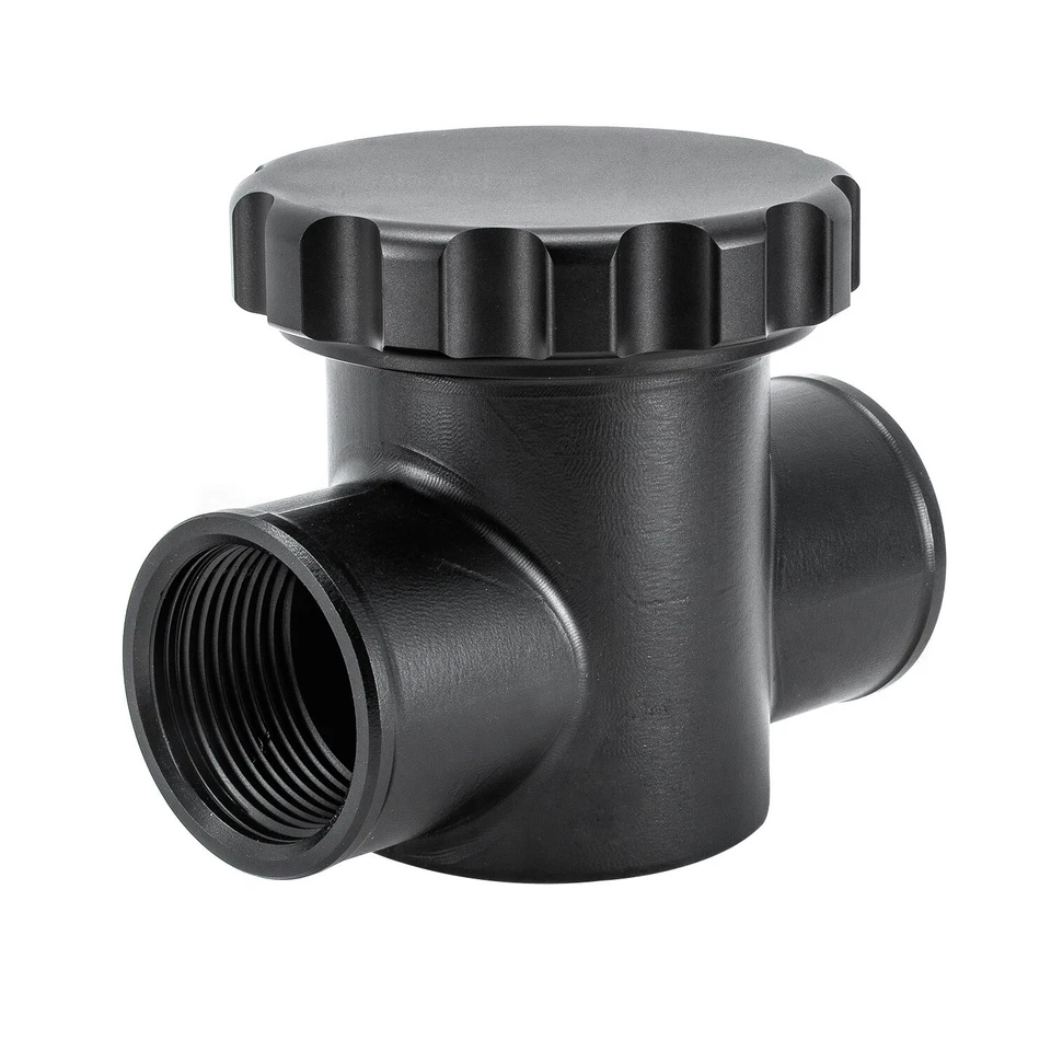 AF64-2043 Billet Radiator Coolant Filter Black Fits Radiator Hose Upgraded - image 1 of 4