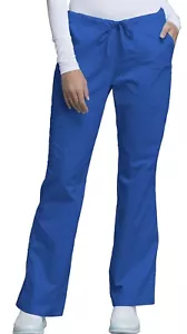 TWO Cherokee Scrubs Core Stretch Workwear MED TALL NWT Pants Women - Picture 1 of 9