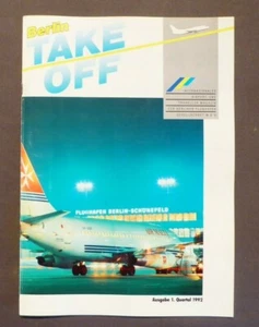 Berlin Take Off, Airport- und Traveller Magazin Berliner Flughafen GmbH, 1.1992 - Picture 1 of 3