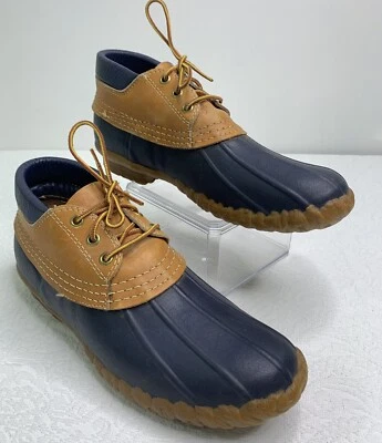 Zapato de caza Maine de colección de L.L. Zapatos de pato de goma de cuero marrón frijol para mujer talla 8 Foto 1 de 4
