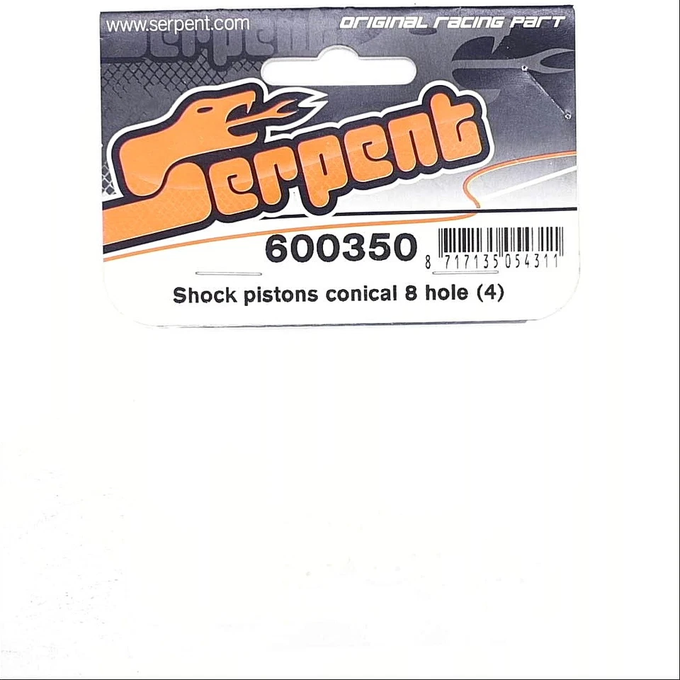Serpent 600350 Stoßdämpfer Kolben Konische 8 Loch A2 - Bild 1 von 1