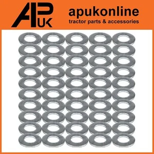 50x Flachscheiben 12 mm für Zetor 5211 5213 5243 5320 5321 5340 5341 6211 Traktor - Bild 1 von 2