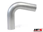 Hps 3.5" Od 110 Degree Bend 6061 Aluminum Elbow Pipe 16 Gauge W/ 5-5/8" Clr