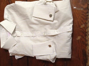 Thomas Pink Men's Striped Tailored Classic Fit Dress Shirt MSRP $185 - Picture 1 of 10