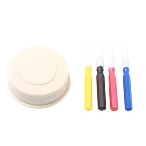 Plastic+Metal Precision Oiler Pen Needle With Oil Cup Watch Clock Repair Tool - Picture 1 of 7