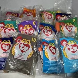 1998 McDonald's TY Beanie Babies Complete Set Unopened set of 12 - Picture 1 of 12