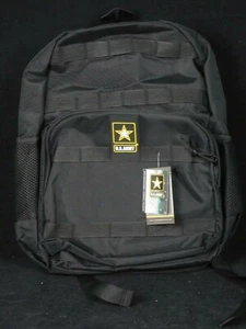 Ejército de EE. UU. - Mochila escolar - P/N: 24218-EE. UU. - Negra - 17 X 11 X 4.5 - Imagen 1 de 3