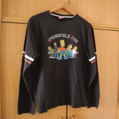 Camiseta Manga Larga The Simpsons Springfield Five 16Y Matt Groening - Imagen 1 de 4
