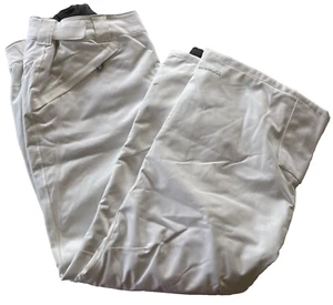 Eddie Bauer Women's WeatherEdge Plus Snow Ski Sledding Pants Size PL White Lined - Picture 1 of 22
