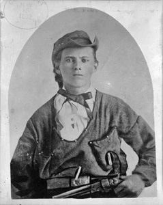 Jesse James Photograph - Vintage Photo from 1882 - Picture 1 of 1
