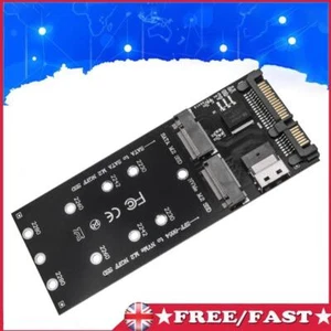 M.2 To SATA Adapters Black Converter Riser Boards Fit for PC Desktop Mainboard - Afbeelding 1 van 9