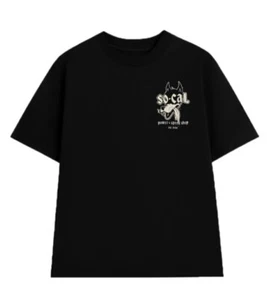 Men's So-Cal Speed Shop Classic Wolf Logo Black Cotton T-Shirt - Picture 1 of 4