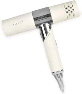 Hair Dryer KINUJO KH201 Silk Ionic Technology Quick Dry AC100V Compact White JP - Picture 1 of 9