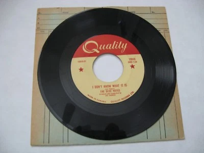 The Bluenotes/ I Don't Know What It Is/ Quality/ 1959/ Canada/ VG++ - Image 1 of 2