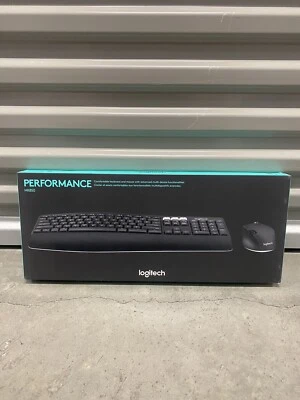 Logitech 920-008219-PB-RC MK850 Wireless Keyboard &  Mouse - Black - Image 1 of 2