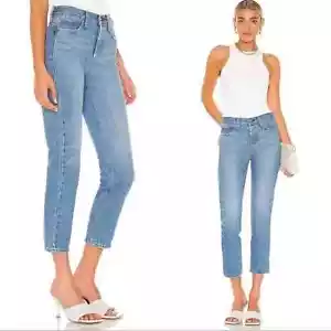 Levis Damen Wedgie Icon Athens Pushed Straight Ankle Jeans Gr. 28 Neu mit Etikett Button Fly - Bild 1 von 9