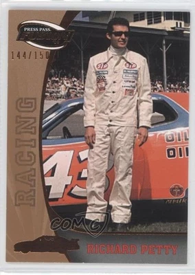 2009 Press Pass Fusion Bronze /150 Richard Petty #76 HOF - Image 1 of 2