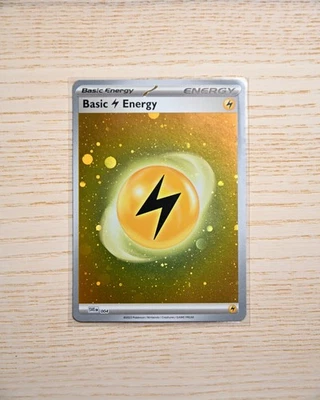 Pokemon TCG 151 HD SVE 004 Lightning Energy - 0 SWIRLS - NEAR MINT - Image 1 of 3