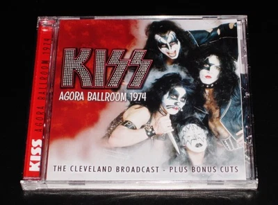 KISS: Agora Ballroom 1974 - The Cleveland Broadcast, Plus Bonus Cuts CD 2015 NEW - Imagem 1 de 2