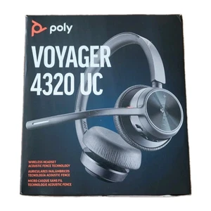 Poly - Voyager 4320 Cuffie Stereo Wireless con Cancellazione del Rumore con Microfono - Scatola Aperta - Foto 1 di 4