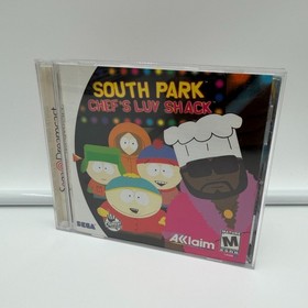 South Park Chef's Luv Shack - Sega Dreamcast (custodia/manuale/dischi)