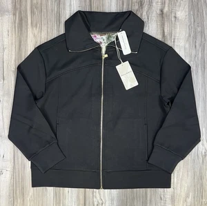 Tommy Bahama Palm Voyage Full Zip Jacke schwarz Damen Größe Large NEU - Bild 1 von 6