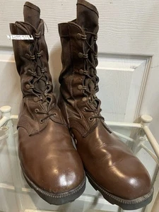 British Army Issue MOD Brown Hot Weather Panama Sole Jungle Boots 11M UK JB011M - Picture 1 of 12