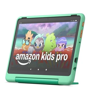 Amazon Fire HD 10 Kids Pro Tablet 2023 | 13. Gen. | 32GB Mintgrün - Bild 1 von 7