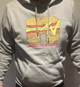 MTV - Music Channel Burger Hoodie - Large - Men’s Woman’s - Bild 1 von 9