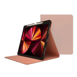 iPad Pro 12.9  6th Gen Leather Case -With/Without Pencil Holder -Sleep/Wake - Picture 1 of 10