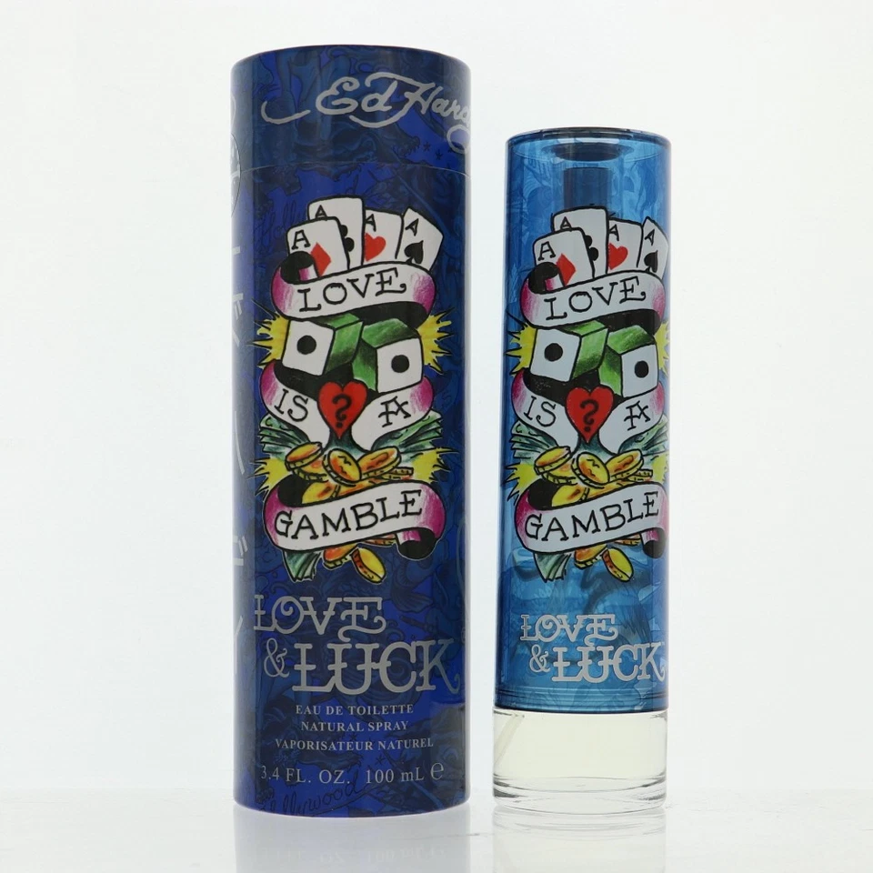 Ed Hardy Love & Luck for Men 3.4 Oz Eau De Toilette Spray Box - Image 1 of 1