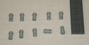 LEGO NUEVO Medio Pin Gris Azulado Claro con Perno (10x) 4211483 Ladrillo 4274 - Imagen 1 de 1