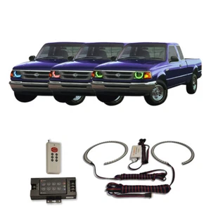 Kit de halo de faros RF multicolor RGB para Ford Ranger 93-97 - Imagen 1 de 6