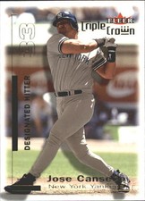 2001 Fleer Triple Crown #61 Jose Canseco 
