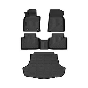 GINOWY-Floor Mats & Cargo Liner Set for Toyota Camry Hybrid 2025, All Weather Ma - Picture 1 of 2