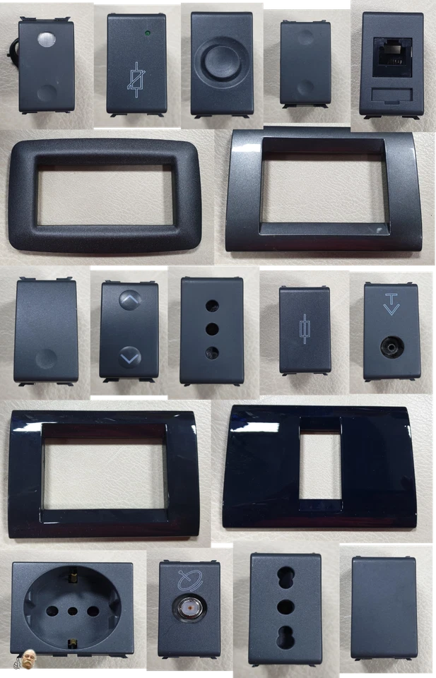 COMPONENTI FRUTTI GEWISS PLAYBUS 30023 PRESA INTERRUTTORE DEVIATORE PLACCA - Immagine 1 di 1