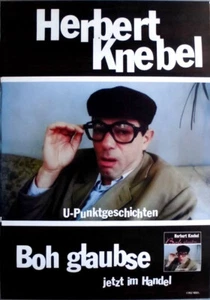 HERBERT KNEBEL - 1997 - In Concert - Boh Glaubse Tour - Poster - Bild 1 von 1