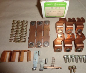 GENERAL ELECTRIC 101x112 CONTACT KIT GE STARTER CONTACTOR 3 POLE NEW - Picture 1 of 3