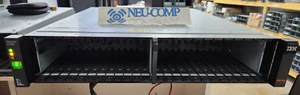 Gabinete de controlador doble IBM 2076-124 V7000 Gen 1 Storwize SFF - Imagen 1 de 3