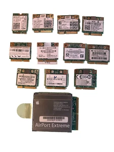 Lot of 12 wifi cards, Intel, Broadcom, Apple, Anatel & Ralink - Imagen 1 de 1