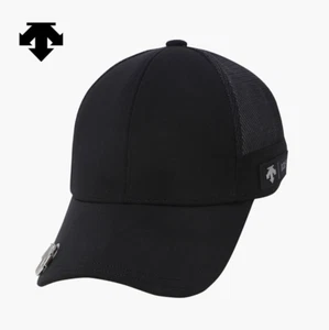 NEW DESCENTE GOLF Ballmarker SET Cap DQ12MFCP34 BLACK - Picture 1 of 10