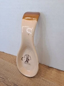 De colección Vidrio Marrón Monumentos Famosos Nueva Orleans S.J. Reposacuchara Charia & Co. - Imagen 1 de 6