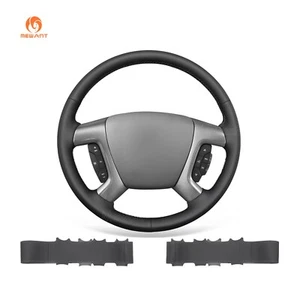 MEWANT Envoltura de volante de cuero artificial negro para Chevrolet Captiva Daewoo - Imagen 1 de 10