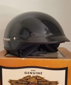 LEE DESCRIPCIÓN Harley Davidson Talla PEQUEÑA Medio Casco Lote 49 Basic Rider II - Imagen 1 de 9