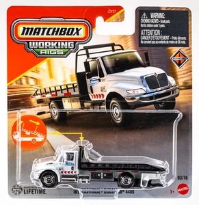 2025 Matchbox Working Rigs #03 International Durastar 4400 WHITE | FSC - Picture 1 of 1