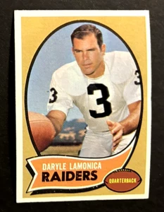 1970 Daryle Lamonica Oakland Raiders Topps NFL Karte #50 NCAA Notre Dame EM /NM - Bild 1 von 2