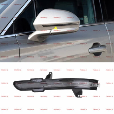 ✔Luz de señal de giro del espejo retrovisor LED lateral izquierdo para Lincoln MKC MKX Nautilus Foto 1 de 4