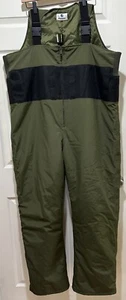 VF Imagewear DARK verde oliva Gore-Tex bavaglino pantaloni salopette uomo taglia XL - Foto 1 di 5